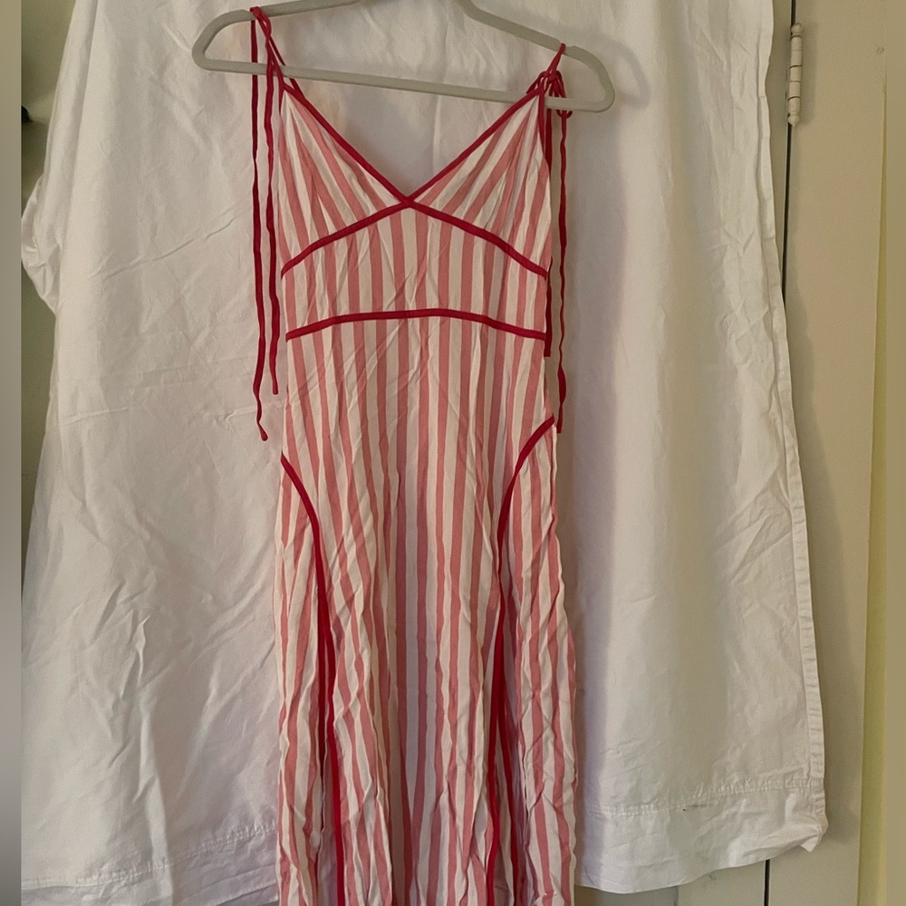 Zara striped dress small
